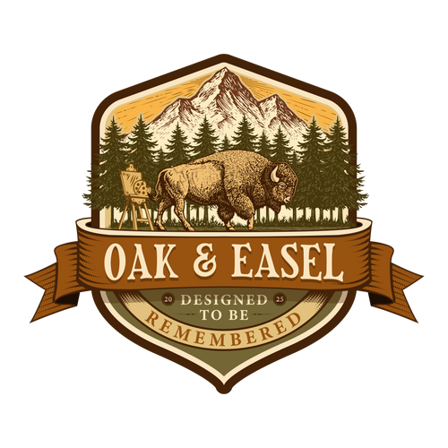 Oak & Easel